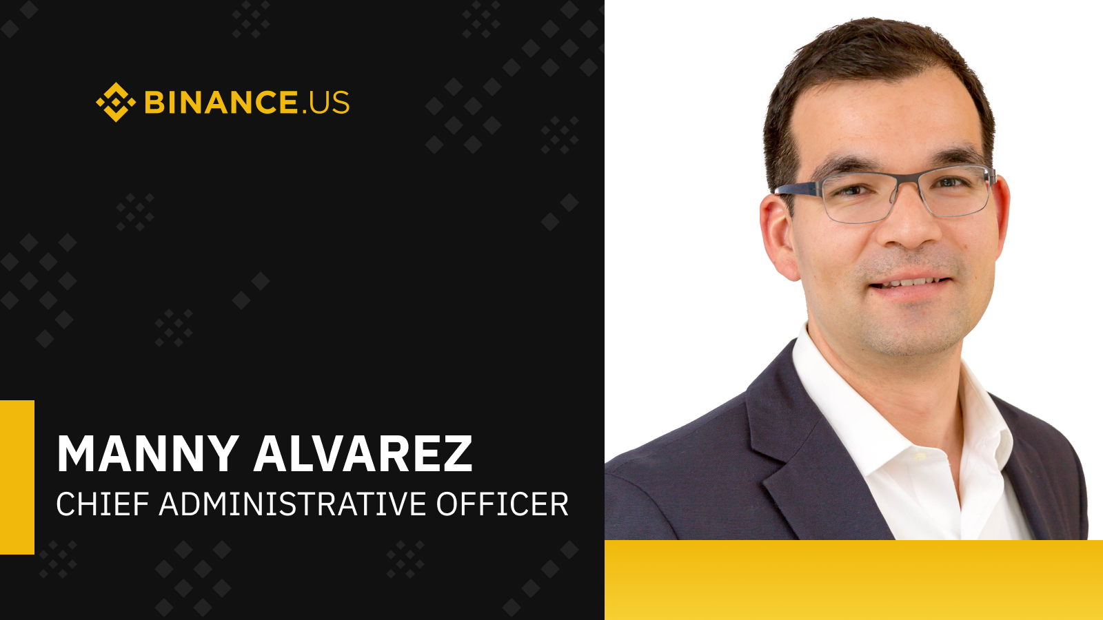 Manny Alvarez to Join Binance.US as Chief Administrative Officer