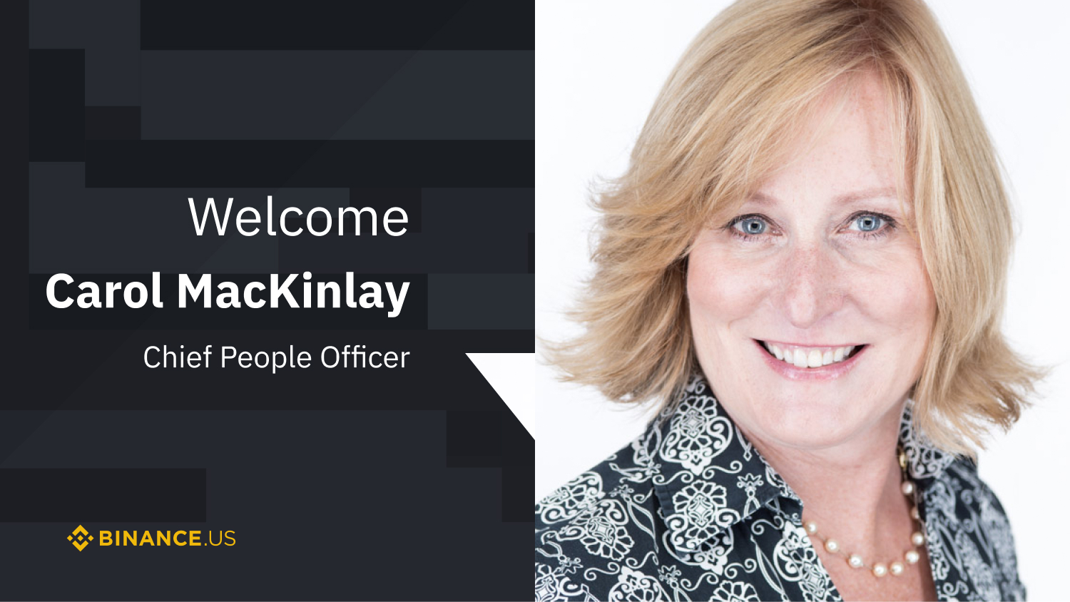 Carol MacKinlay Joins Binance.US as Chief People Officer