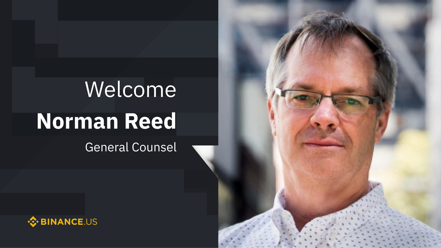 Norman Reed Joins Binance.US as General Counsel