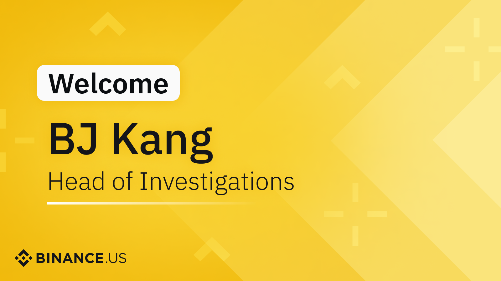 Decorated Former FBI Agent, BJ Kang, Joins Binance.US as Head of Investigations